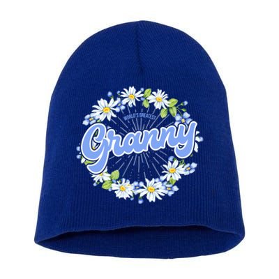 World's Greatest Granny Gift Grandma Cool Gift Short Acrylic Beanie