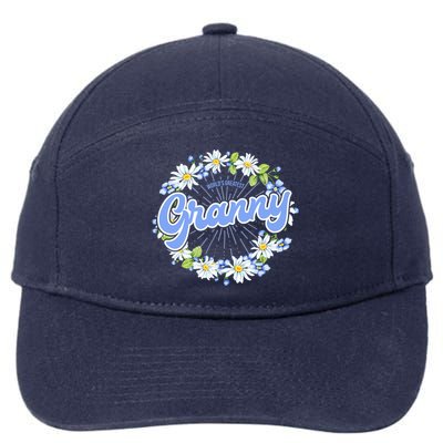 World's Greatest Granny Gift Grandma Cool Gift 7-Panel Snapback Hat