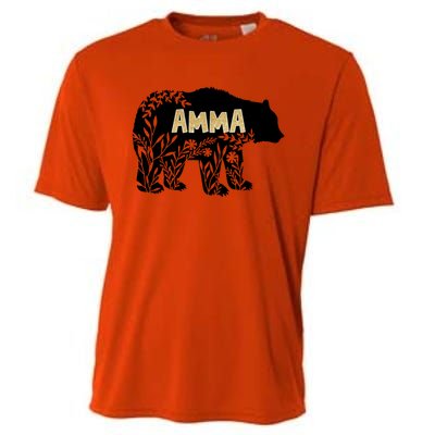 Wo Great Gift For Grandmother Great Gift Amma Bear Gift Cooling Performance Crew T-Shirt