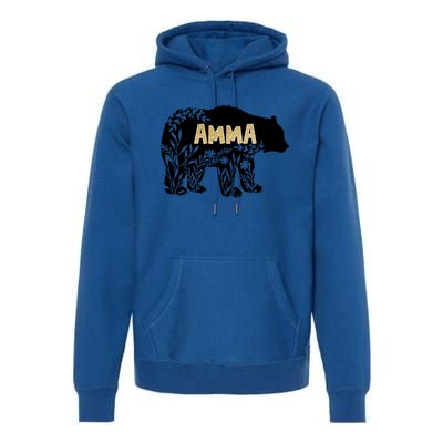 Wo Great Gift For Grandmother Great Gift Amma Bear Gift Premium Hoodie