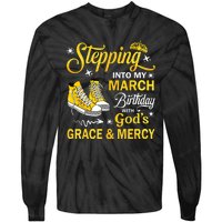 With Gods Grace Mercy Tie-Dye Long Sleeve Shirt