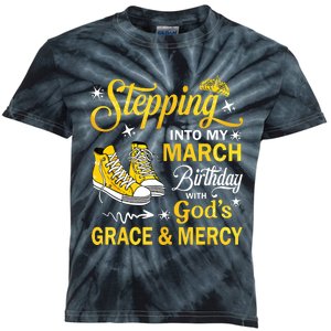 With Gods Grace Mercy Kids Tie-Dye T-Shirt