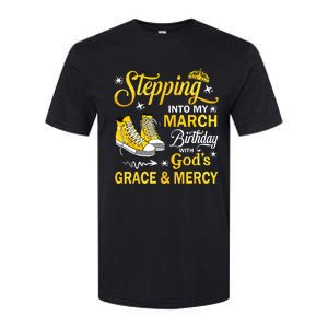 With Gods Grace Mercy Softstyle CVC T-Shirt