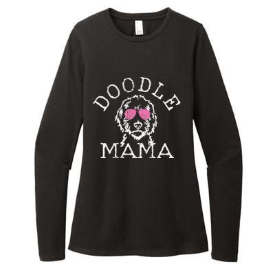 Womens Goldendoodle Golden Doodle Mama Dog Mom Funny Cute Gift Womens CVC Long Sleeve Shirt