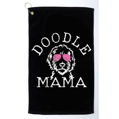 Womens Goldendoodle Golden Doodle Mama Dog Mom Funny Cute Gift Platinum Collection Golf Towel