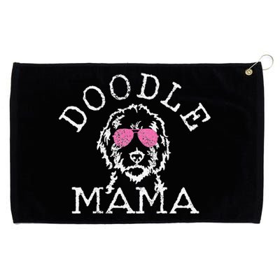 Womens Goldendoodle Golden Doodle Mama Dog Mom Funny Cute Gift Grommeted Golf Towel