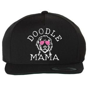 Womens Goldendoodle Golden Doodle Mama Dog Mom Funny Cute Gift Wool Snapback Cap