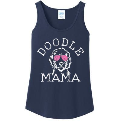 Womens Goldendoodle Golden Doodle Mama Dog Mom Funny Cute Gift Ladies Essential Tank