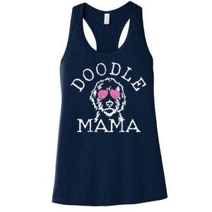 Womens Goldendoodle Golden Doodle Mama Dog Mom Funny Cute Gift Women's Racerback Tank