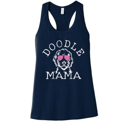 Womens Goldendoodle Golden Doodle Mama Dog Mom Funny Cute Gift Women's Racerback Tank