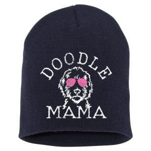 Womens Goldendoodle Golden Doodle Mama Dog Mom Funny Cute Gift Short Acrylic Beanie