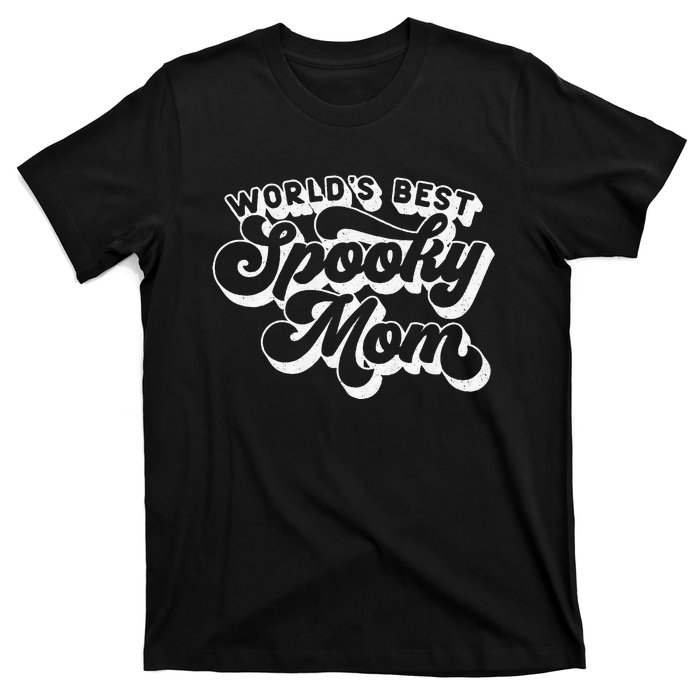 Women Goth Graphic Momster WorldS Best Spooky Mom T-Shirt