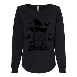 Witch Girl Halloween Womens California Wash Sweatshirt