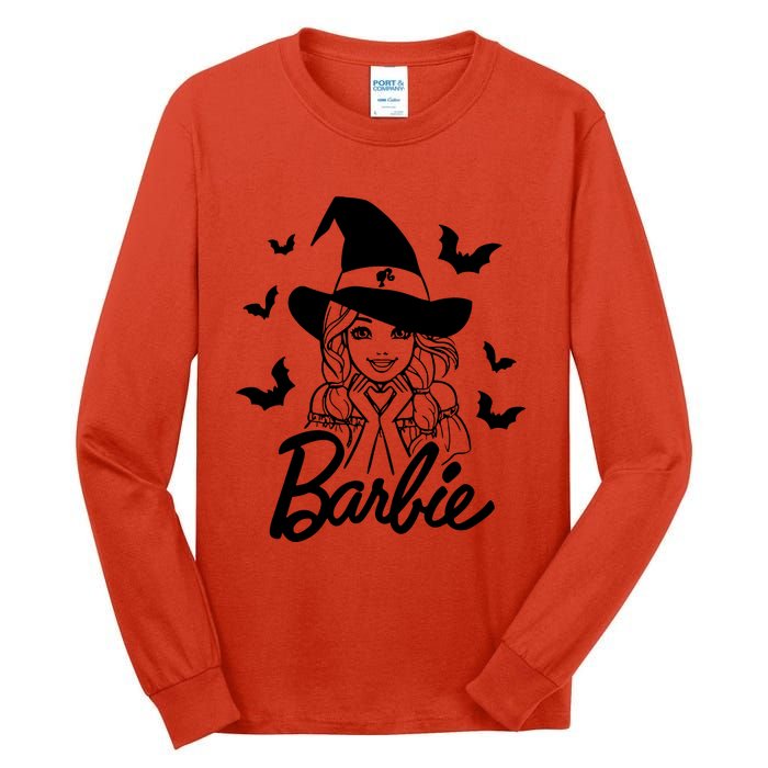 Witch Girl Halloween Tall Long Sleeve T-Shirt