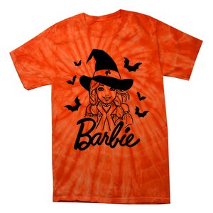 Witch Girl Halloween Tie-Dye T-Shirt