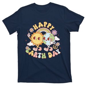 Wave Groovy Happy Earth Day 2024 Make Earth Day Every Day T-Shirt