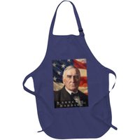 Warren G. Harding 29th President Of The United States Portrait Apron