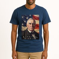 Warren G. Harding 29th President Of The United States Portrait Tall T-Shirt