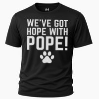 We've Got Hope With The Pope Kentucky S We've Got Hope With The Pope Kentucky Paw Print Performance Shirt