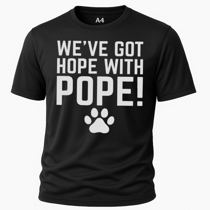 We've Got Hope With The Pope Kentucky S We've Got Hope With The Pope Kentucky Paw Print Performance Shirt