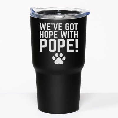 We've Got Hope With The Pope Kentucky S We've Got Hope With The Pope Kentucky Paw Print Tumbler
