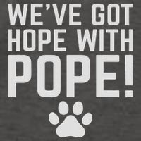 We've Got Hope With The Pope Kentucky S We've Got Hope With The Pope Kentucky Paw Print Vector Backpack