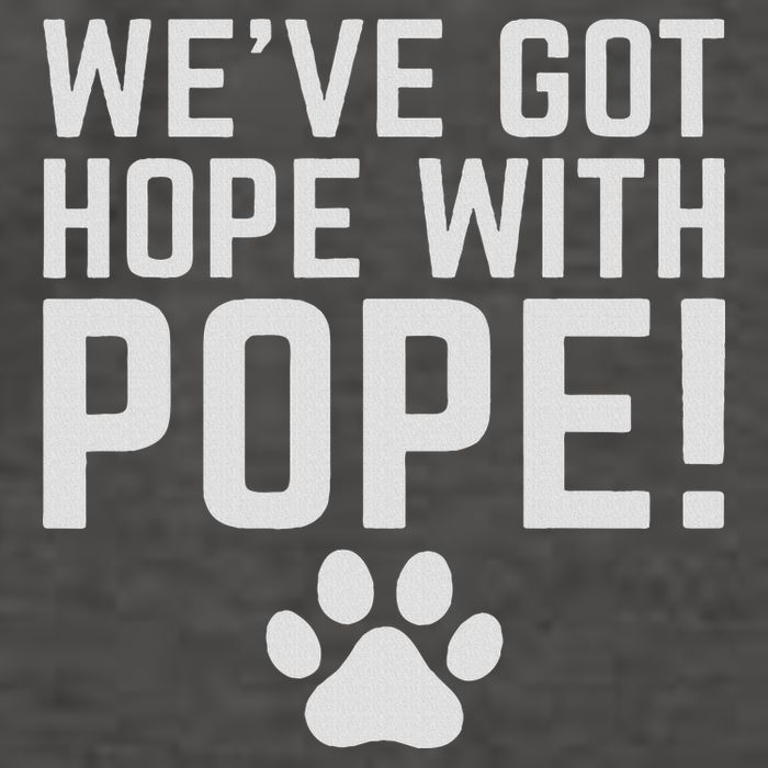 We've Got Hope With The Pope Kentucky S We've Got Hope With The Pope Kentucky Paw Print Vector Backpack