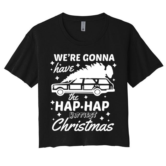 We're Gonna Have The Hap Hap Happiest Christmas Crop Top