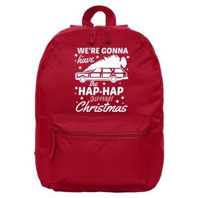 We're Gonna Have The Hap Hap Happiest Christmas 16 in Basic Backpack