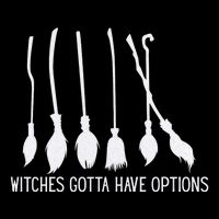 Witches Gotta Have Options Funny Halloween Doggie Tank