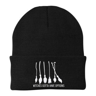 Witches Gotta Have Options Funny Halloween Beanie