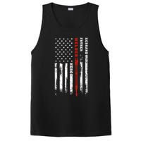 Welder Gift Husband Father Welder Hero American Flag PosiCharge Competitor Tank