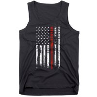 Welder Gift Husband Father Welder Hero American Flag Tank Top