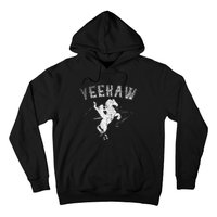 Western Gift Horse Bull Riding Rodeo Yeehaw Cowboy Hoodie