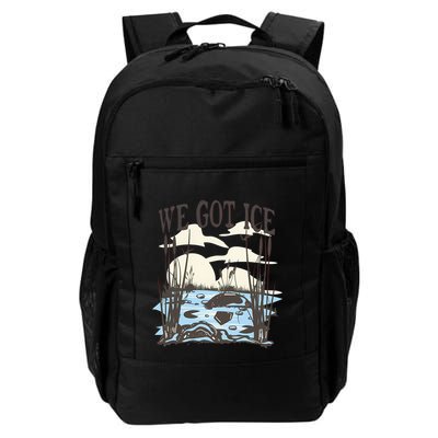 We Got Ice Home Of The Blue Heron Backpack
