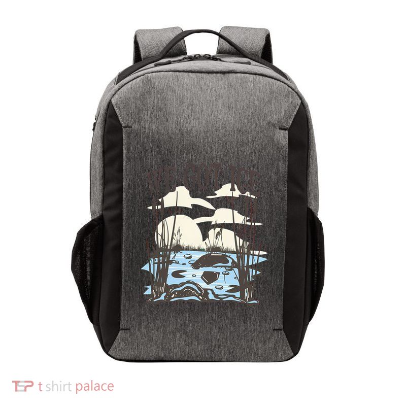 We Got Ice Home Of The Blue Heron Vector Backpack