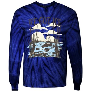 We Got Ice Home Of The Blue Heron Tie-Dye Long Sleeve Shirt