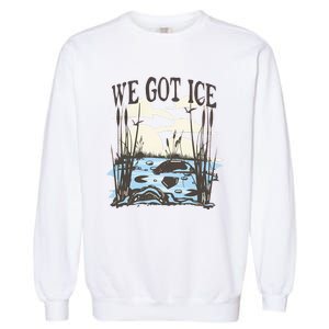 We Got Ice Home Of The Blue Heron Garment-Dyed Sweatshirt