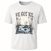We Got Ice Home Of The Blue Heron Cooling Performance Crew T-Shirt