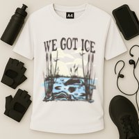 We Got Ice Home Of The Blue Heron Cooling Performance Crew T-Shirt