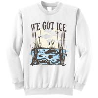 We Got Ice Home Of The Blue Heron Sweatshirt