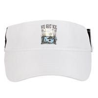 We Got Ice Home Of The Blue Heron Adult Drive Performance Visor