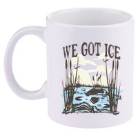 We Got Ice Home Of The Blue Heron 11oz C Handle Ceramic Mug