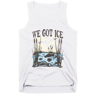 We Got Ice Home Of The Blue Heron Tank Top