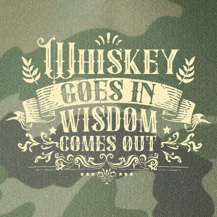 Whiskey Goes In Wisdom Comes Out Drinker Drinking Whisky Legacy Tie Dye Trucker Hat