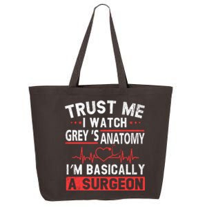 Watch Grey's I Am Basically A Surgeon 25L Jumbo Tote