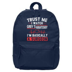 Watch Grey's I Am Basically A Surgeon 16 in Basic Backpack