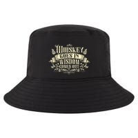 Whiskey Goes In Wisdom Comes Out Drinker Cool Comfort Performance Bucket Hat