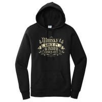 Whiskey Goes In Wisdom Comes Out Drinker Women's Pullover Hoodie