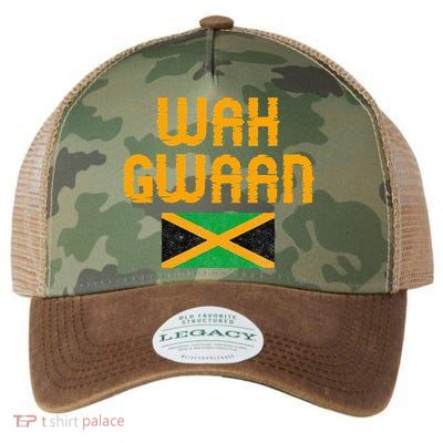 Wah Gwaan Jamaica Legacy Tie Dye Trucker Hat